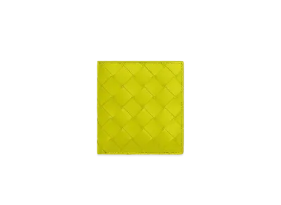 Bottega Veneta Slim Bifold Wallet "Kiwi/Camping"