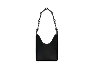 BALENCIAGA Tool 2.0 Small North-south Chain Tote Bag In Grained Calfskin "Black"
