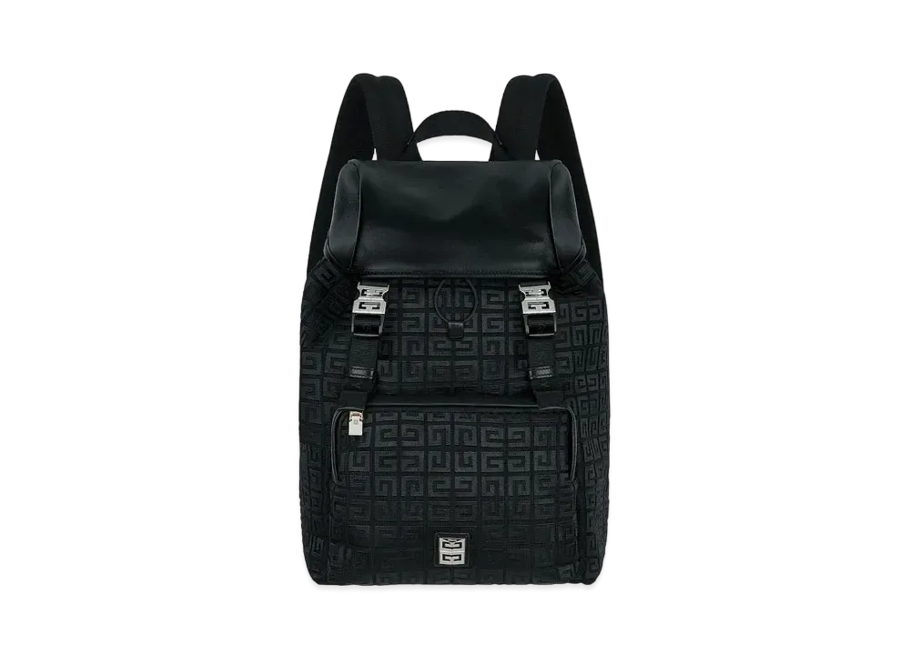 GIVENCHY 4G Light Backpack In 4G Embroidered Canvas "Black"