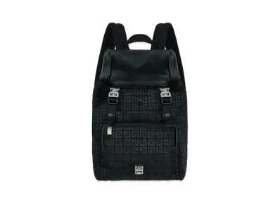 GIVENCHY 4G Light Backpack In 4G Embroidered Canvas "Black"