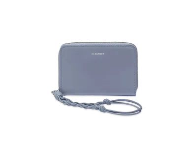 Jil Sander Pocket Zip-Around Wallet "Blue"