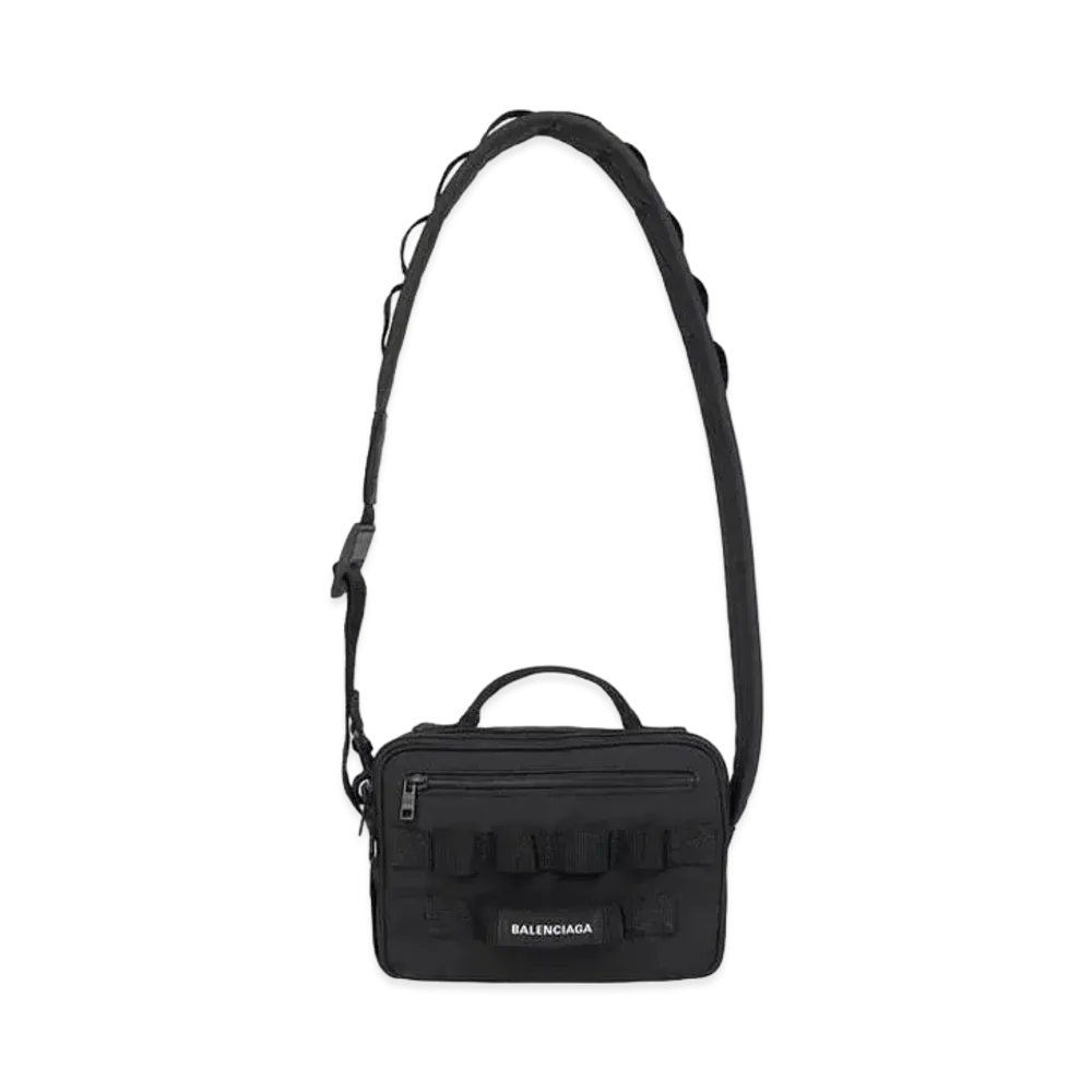 BALENCIAGA Army Pouch With Strap "Black"