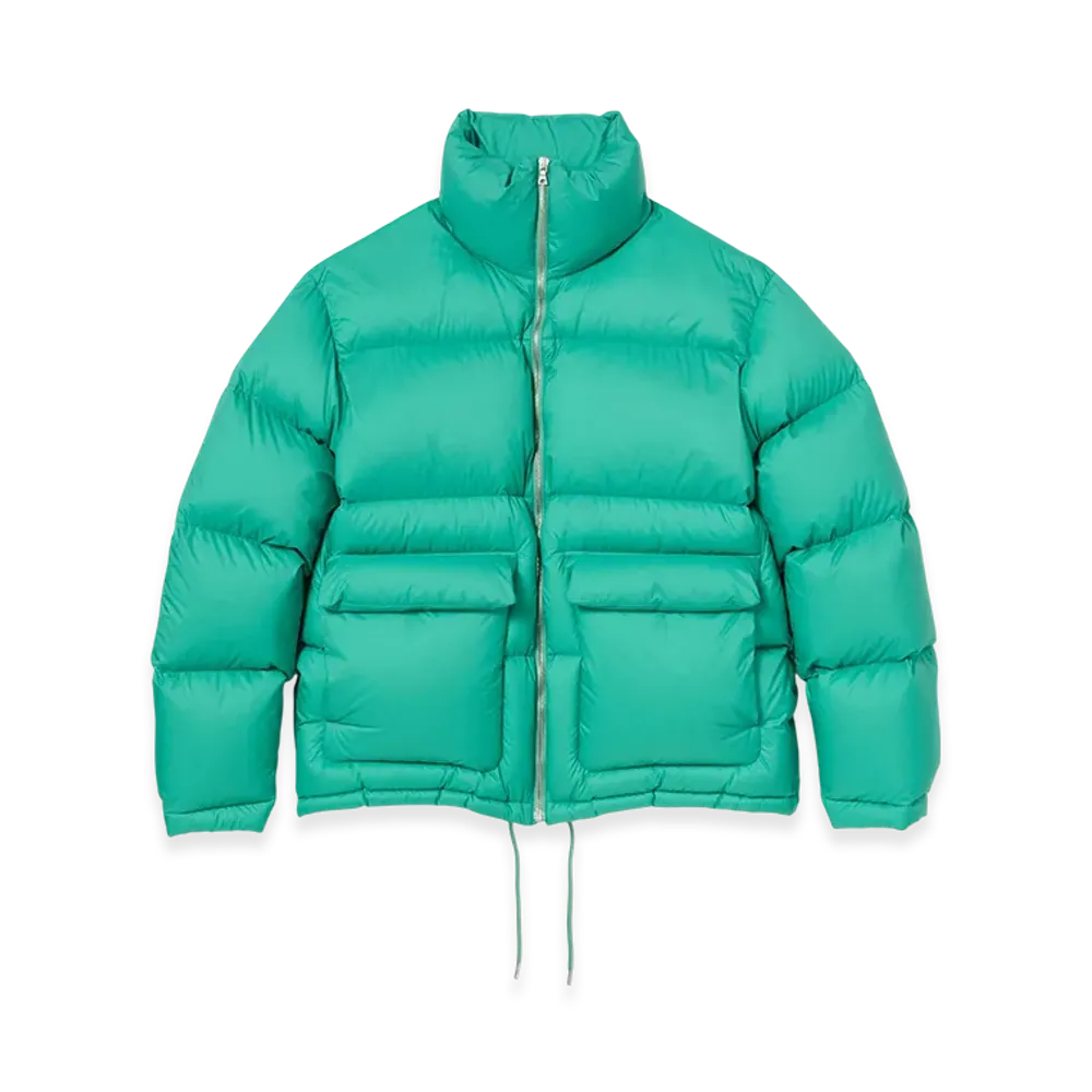 AURALEE Super Light Nylon Ripstop Down Blouson "Jade Green"