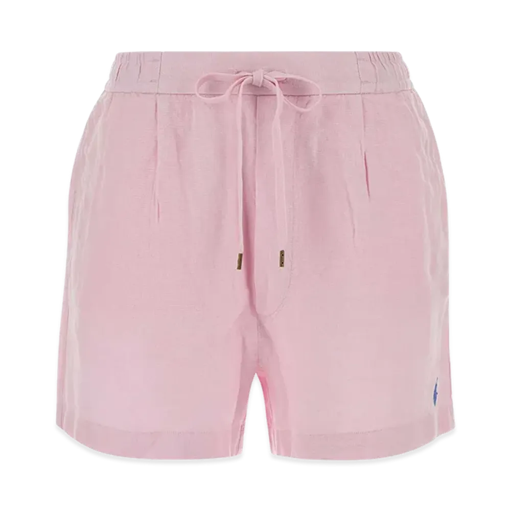 Polo Ralph Lauren Women's Linen Bermuda Shorts "Pastel Pink"