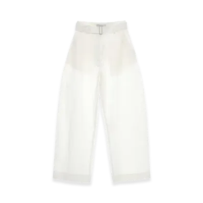 STUDIO NICHOLSON Women's Trousers "White"