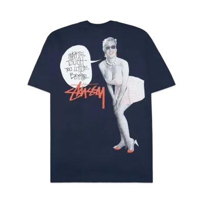 Stussy Skate Tough Tee "Navy"