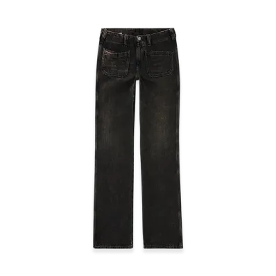 Diesel Bootcut Jeans D-Keate 09j96 "Black/Dark Grey"