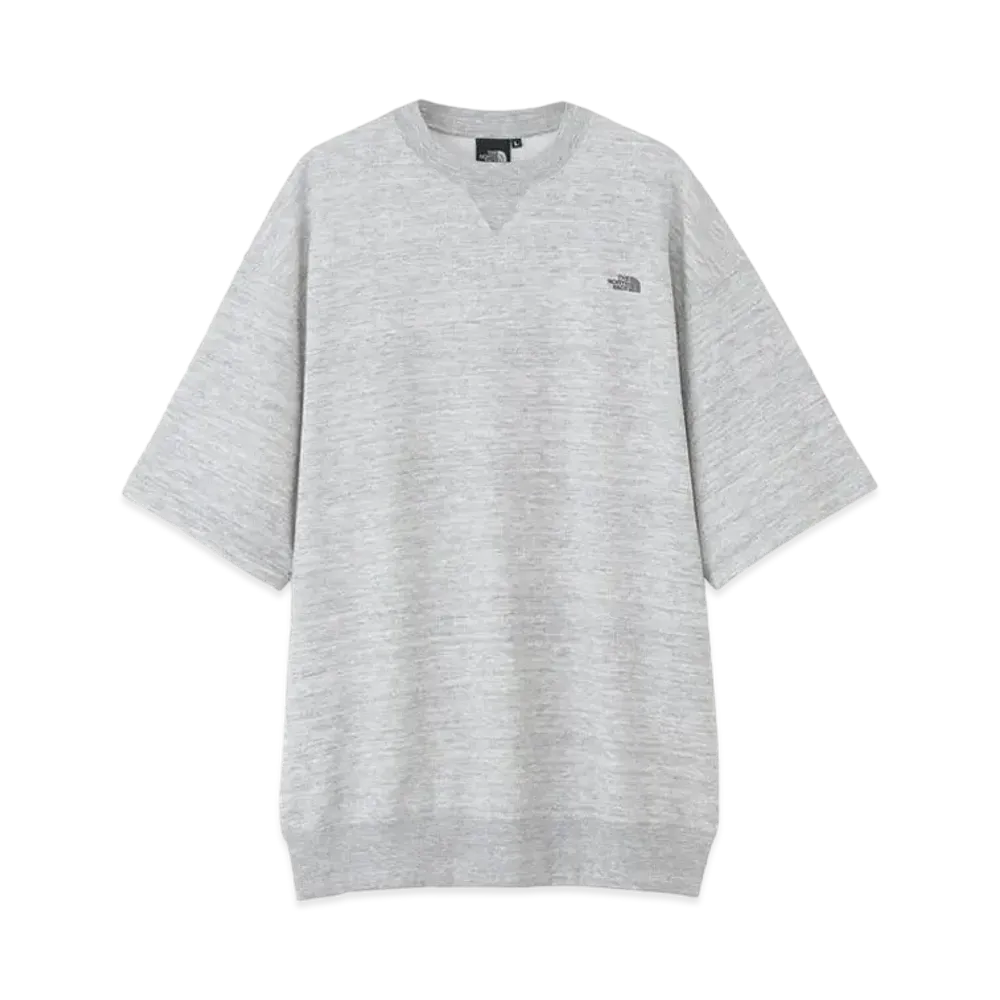 The North Face Half Sleeve Sweat Tee (Unisex) "Mix Grey"