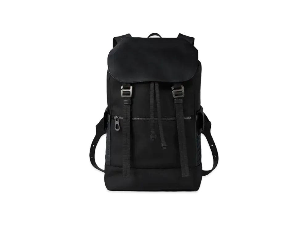 Bottega Veneta Hightech Canvas Backpack "Black"