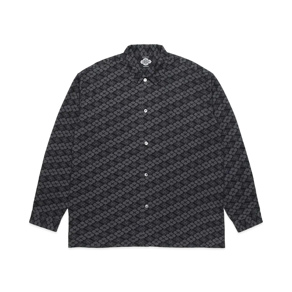 APHRODITEGANG Gakkin x Bud Spool Original L/S Shirt "Black"