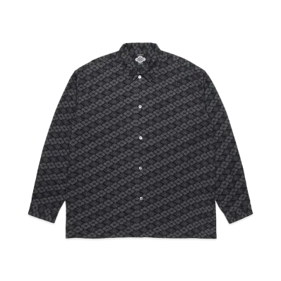 APHRODITEGANG Gakkin x Bud Spool Original L/S Shirt "Black"