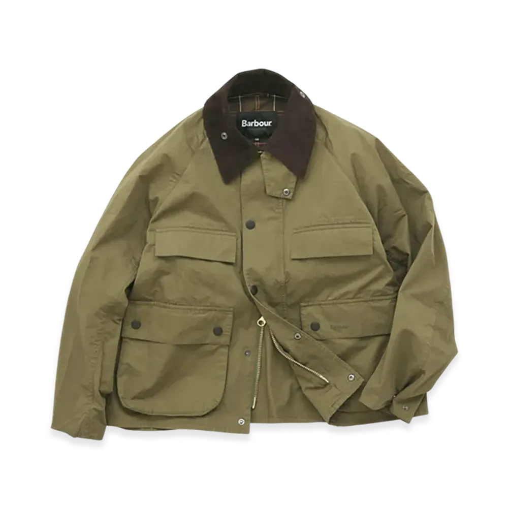 Barbour x JOURNAL STANDARD Cropped Old Bedale C/Ltwill "Khaki"