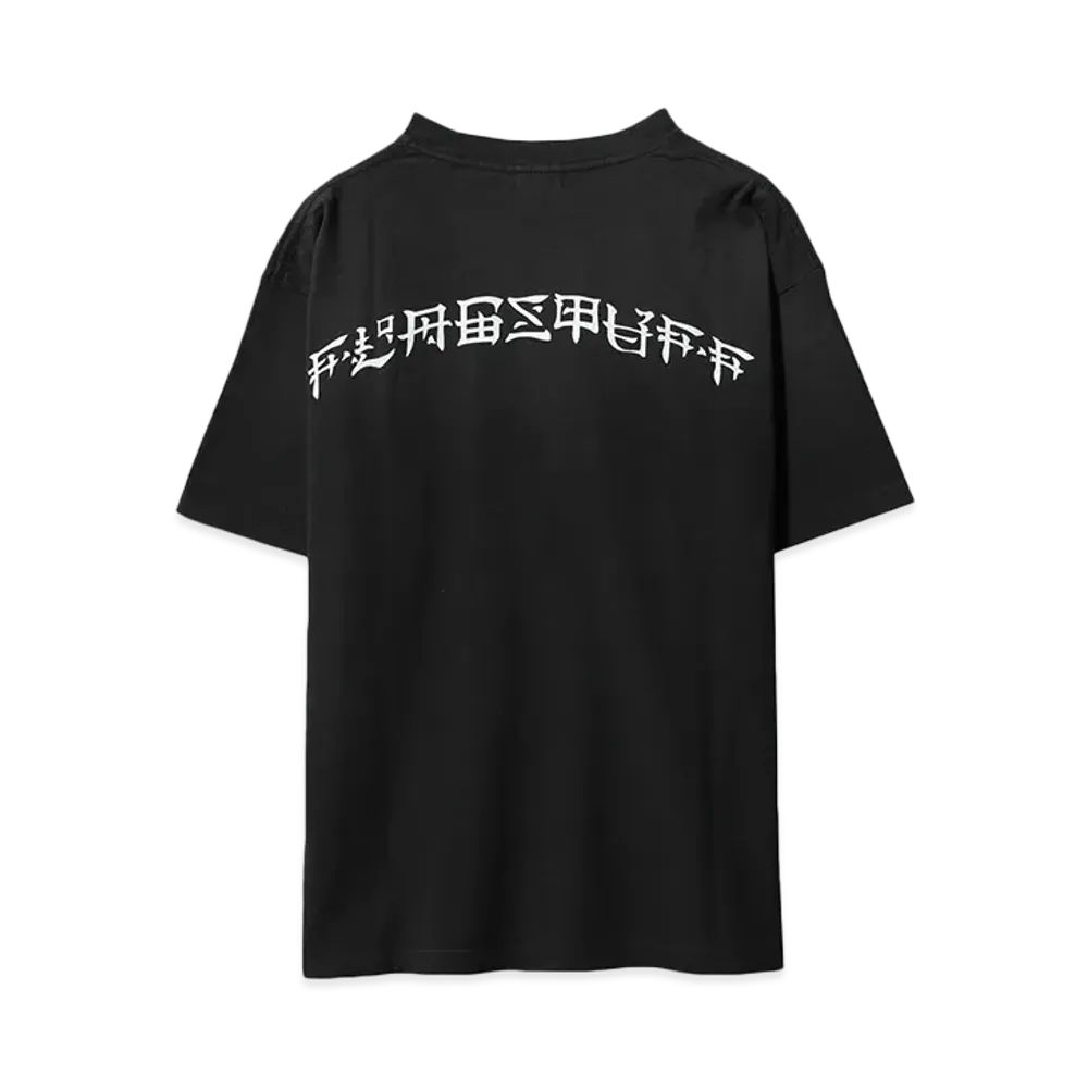 F-LAGSTUF-F KANJI LOGO TEE "BLACK"