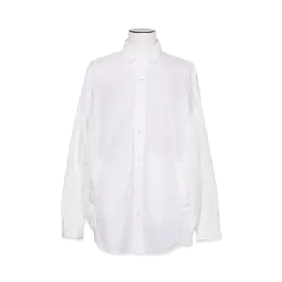sacai Cotton Poplin Shirt "White/Off White"