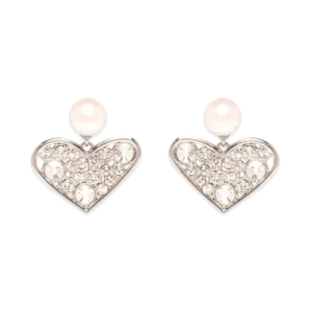 MIU MIU Micro Jewel Pierce "Cream White/Crystal"