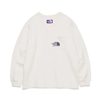 The North Face PURPLE LABEL Field Long Sleeve Graphic Tee "Ivory"