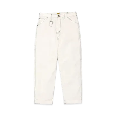 HUMAN MADE Garment Dyed Painter Pants "White"