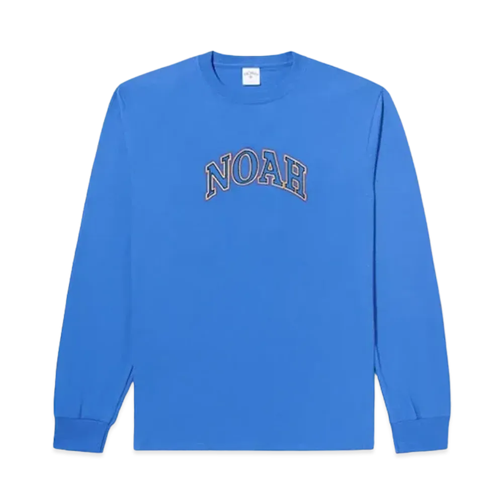 Noah Tricolor Long Sleeve Tee "Royal"