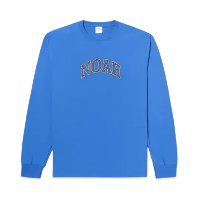 Noah Tricolor Long Sleeve Tee "Royal"