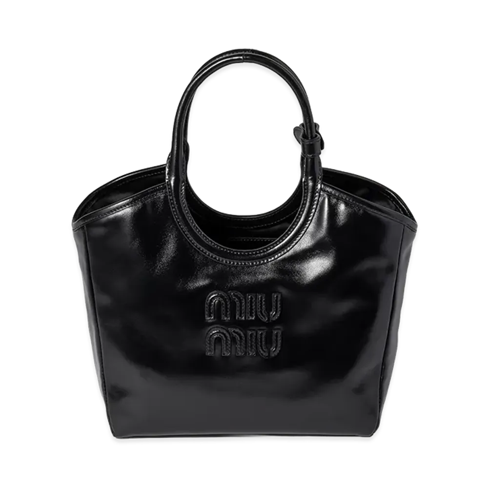 MIU MIU IVY Leather Bag "Black"