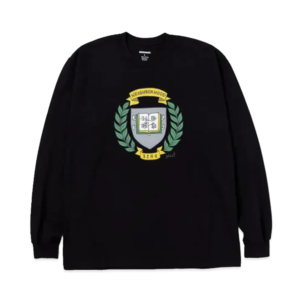NEIGHBORHOOD NH Tee LS-4 "Black"