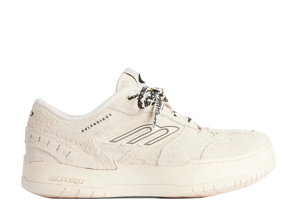 BALENCIAGA Women's Hamptons Sneakers "Beige"