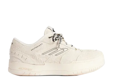 BALENCIAGA Women's Hamptons Sneakers "Beige"