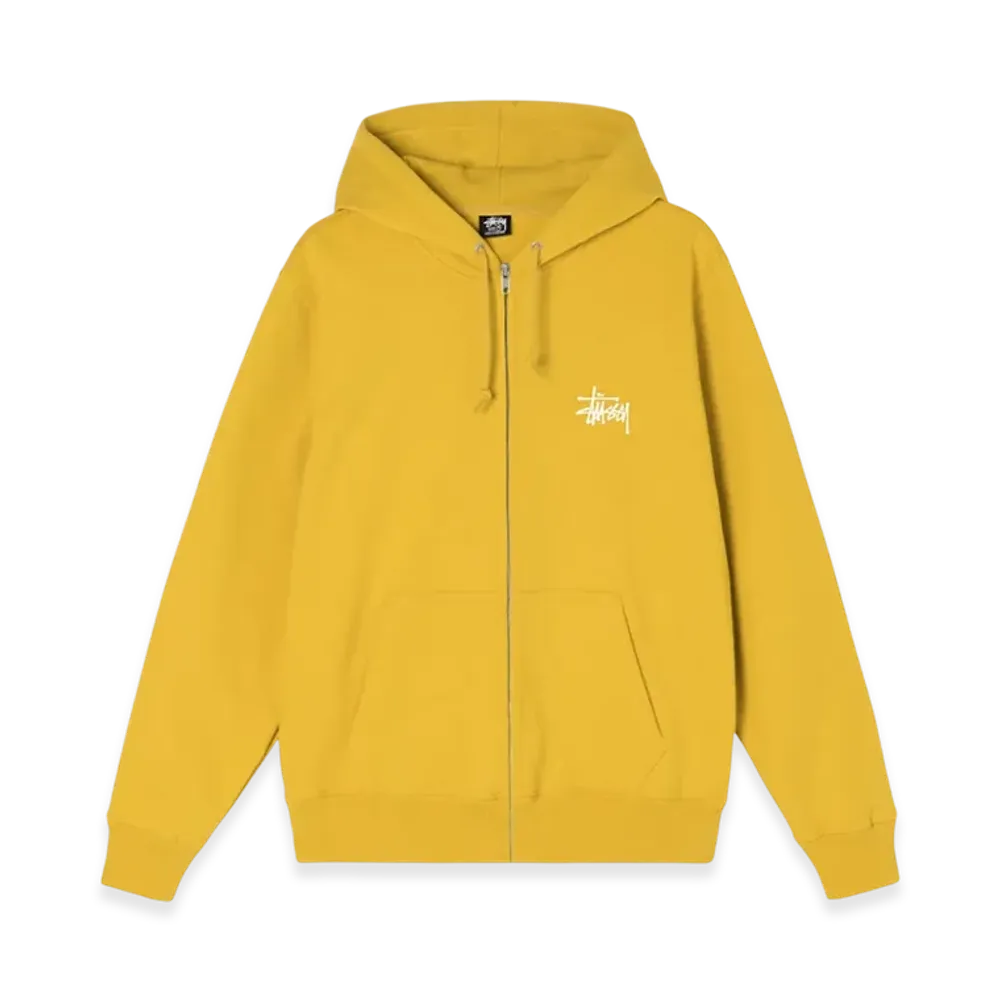 Stussy Basic Stussy Zip Hoodie 2021 "Honey"