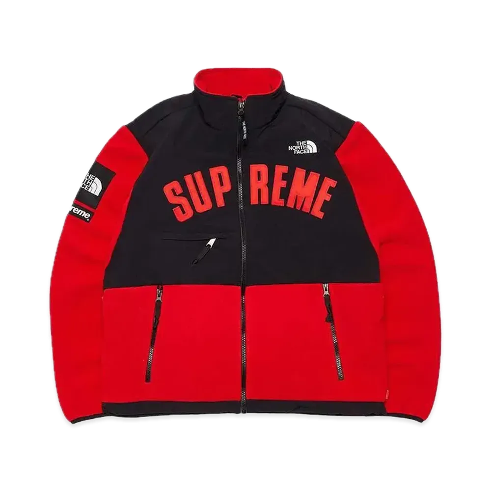 Supreme x The North Face Arc Logo Denali Fleece Jacket "Red"