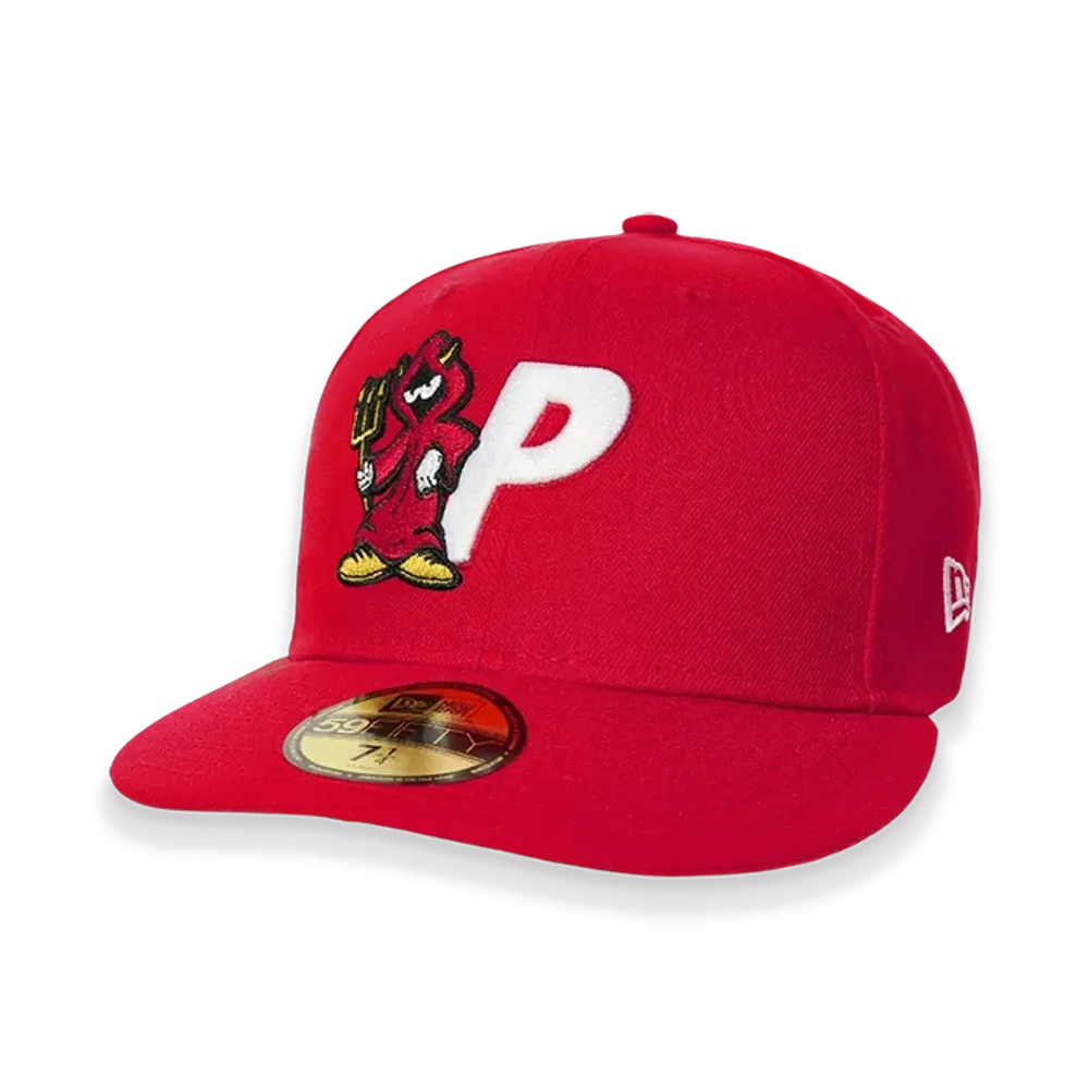 PALACE Right And Wrong P New Era 59Fifty "Red"