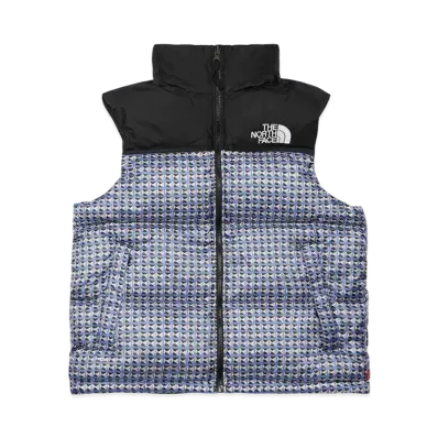 Supreme x The North Face Studded Nuptse Vest "Royal"