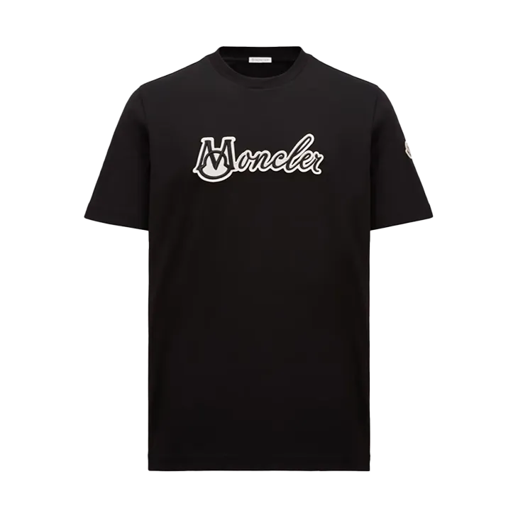 MONCLER Logo Patch S/S T-Shirt "Black"