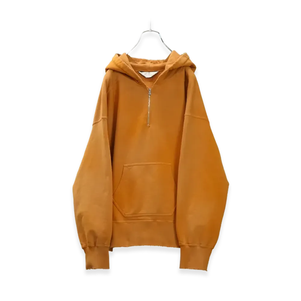 ANCELLM Half Zip Hoodie "Yellow"