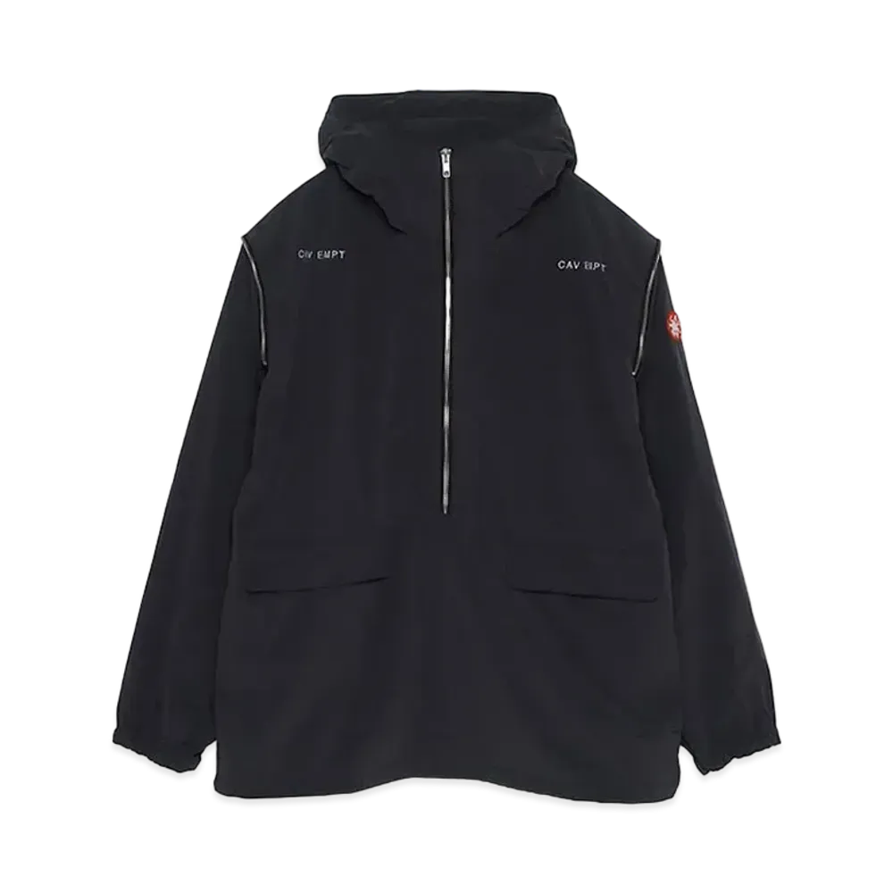 Cav Empt (C.E) CONCEAL SLEEVE PULLOVER JACKET "Black"