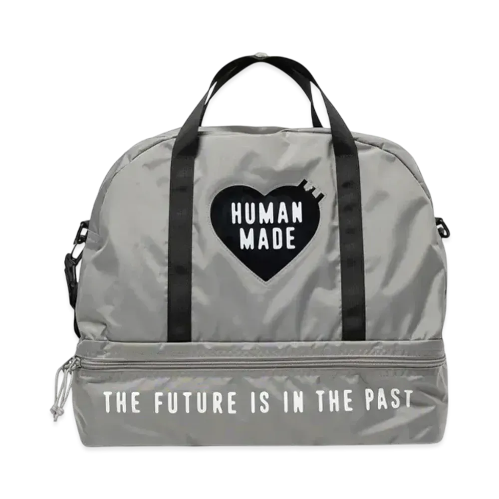 HUMAN MADE Boston Bag "Gray"