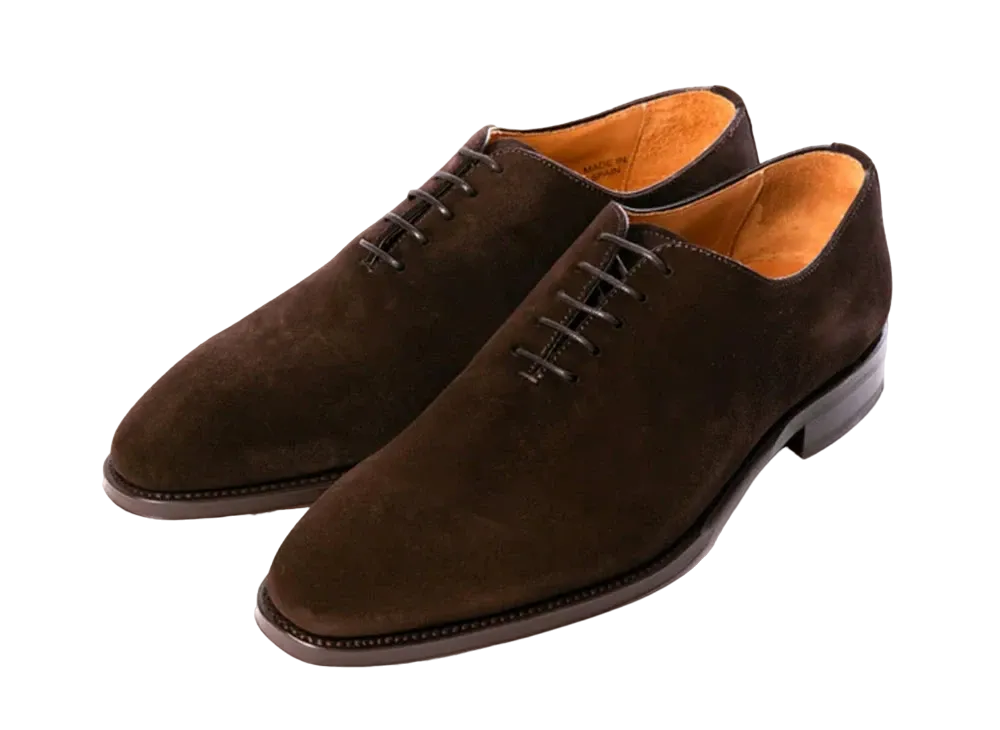 Berwick Whole Cut HO915 Suede "Dark Brown" 5216SBLEDB Slim