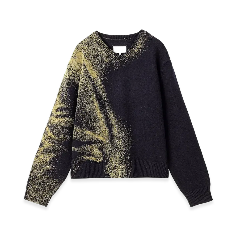 Maison Margiela V-Neck Knit "Navy"