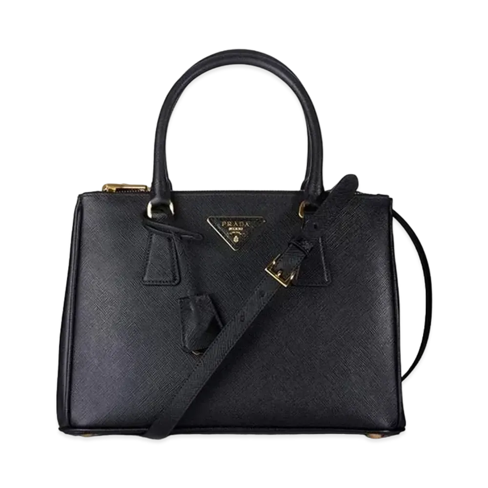 PRADA Saffiano Leather 2WAY Bag "Black"
