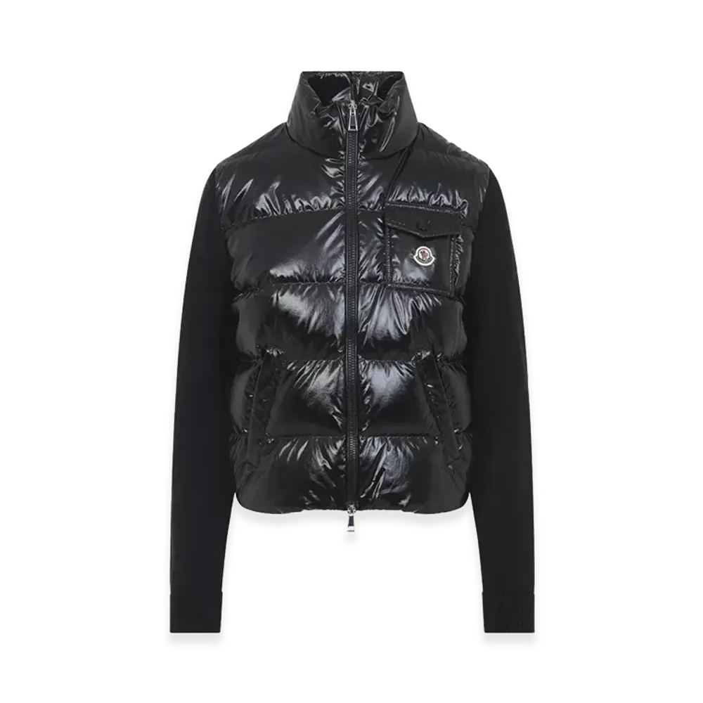 MONCLER Women's Padded Cardigan "Black"