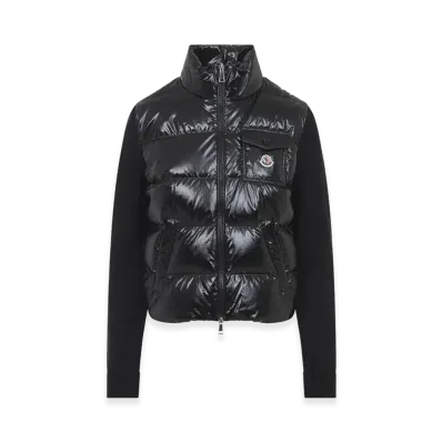 MONCLER Women's Padded Cardigan "Black"