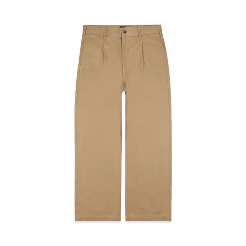 Noah Single Pleat Pant "Khaki"