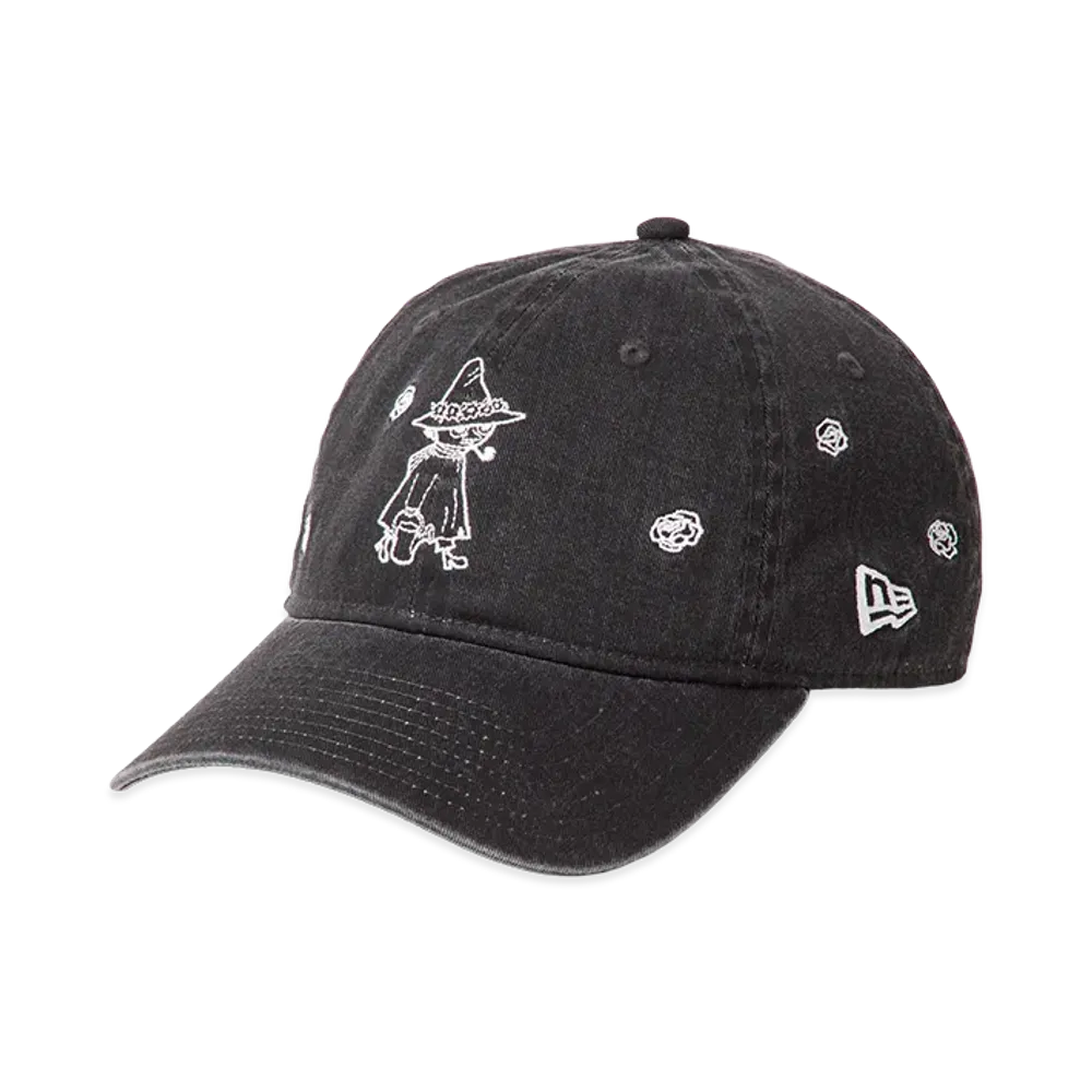 NEW ERA x Moomin 9Twenty Flower Snufkin "Italian Wash Black"
