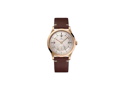 OMEGA Specialities Paris 2024 Bronze Gold Edition 39MM Leather Strap "Bronze Gold/Silver/Brown" 522.92.39.21.99.001