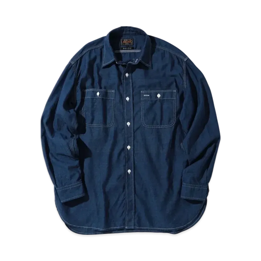 BEAMS Work Chambray "Indigo"