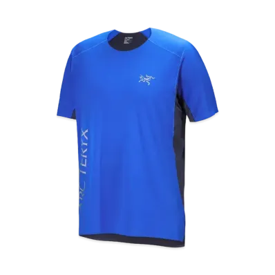 ARC'TERYX Norvan Downward Logo Short Sleeve Men's "Vitality/Black Sapphire"
