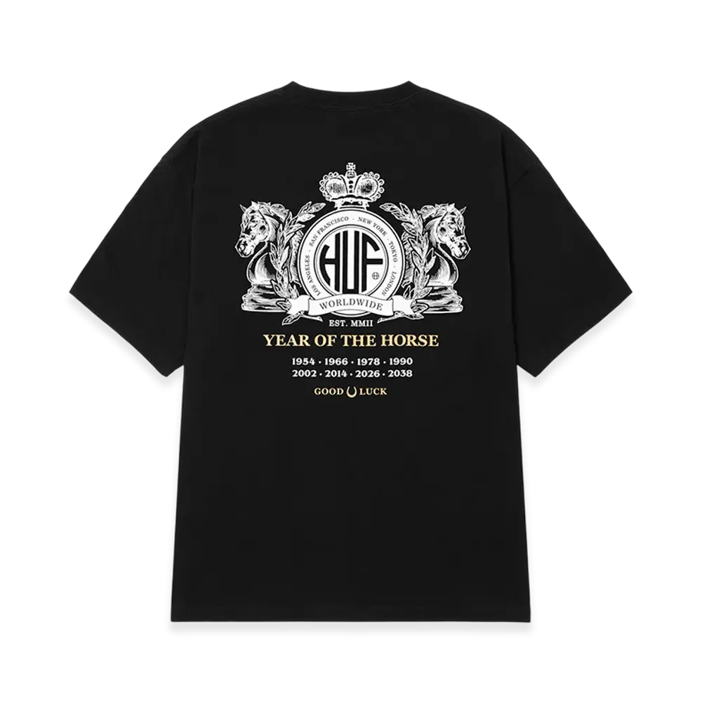 HUF Year Of The Horse Tee "Black"