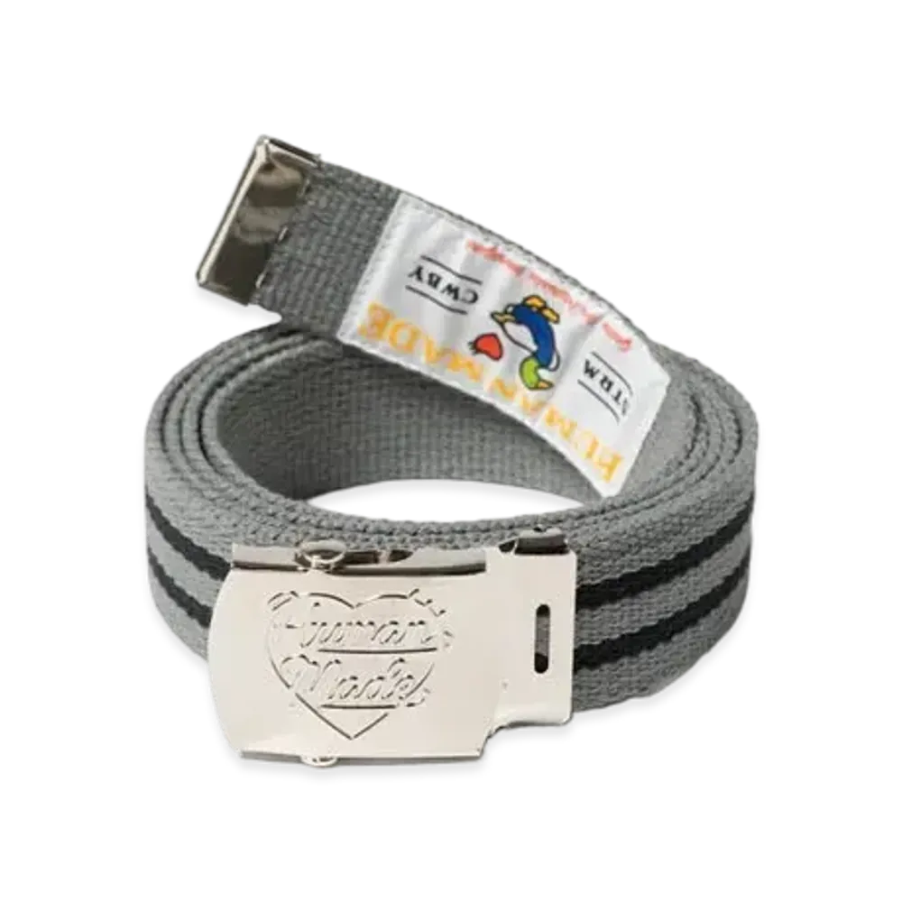HUMAN MADE Web Belt "Gray"