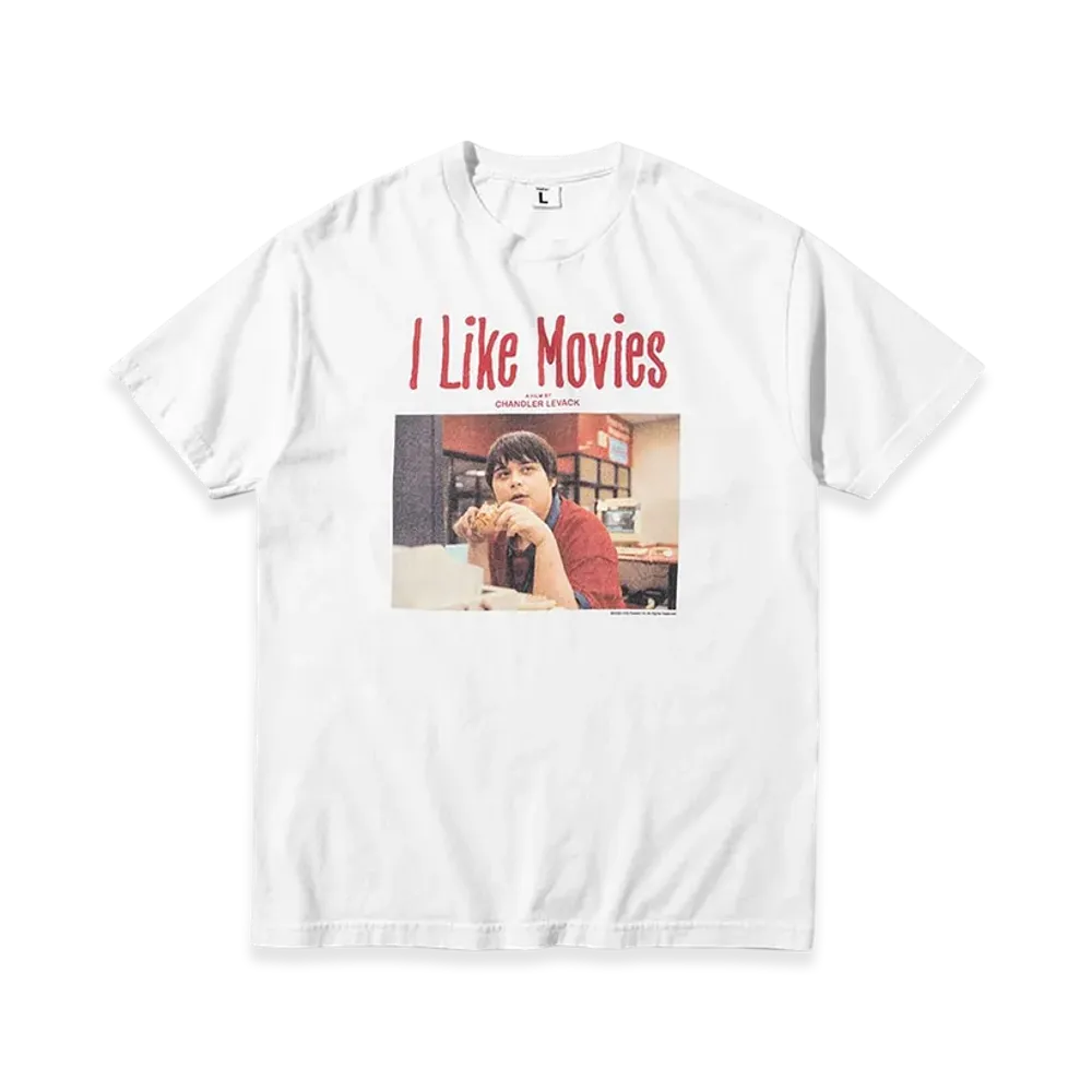 Weber x I Like Movies Re-Order T Shirt Print "White"
