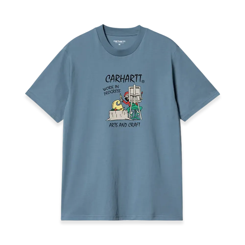 Carhartt WIP Double Knee "Blue(Heavy Stone Bleached)"