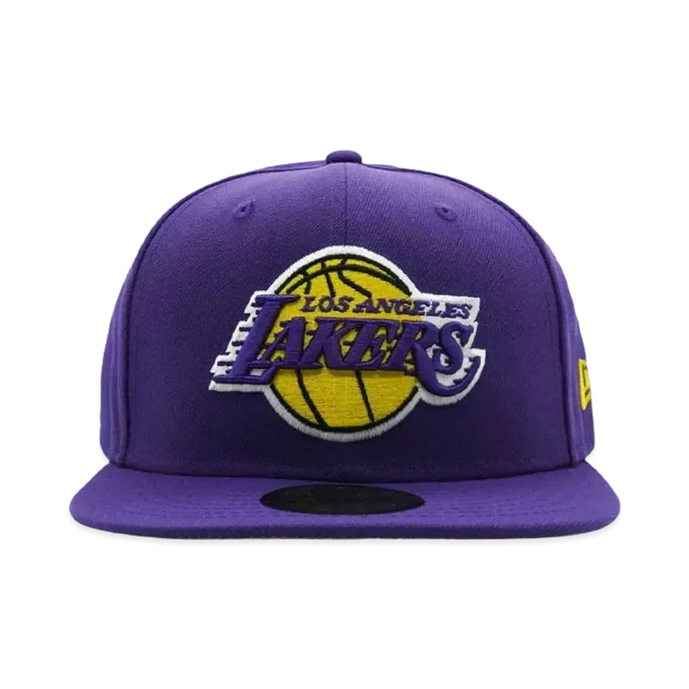 NEW ERA 59FIFTY Los Angeles Lakers Purple x Team Color "PURPLE/YELLOW"